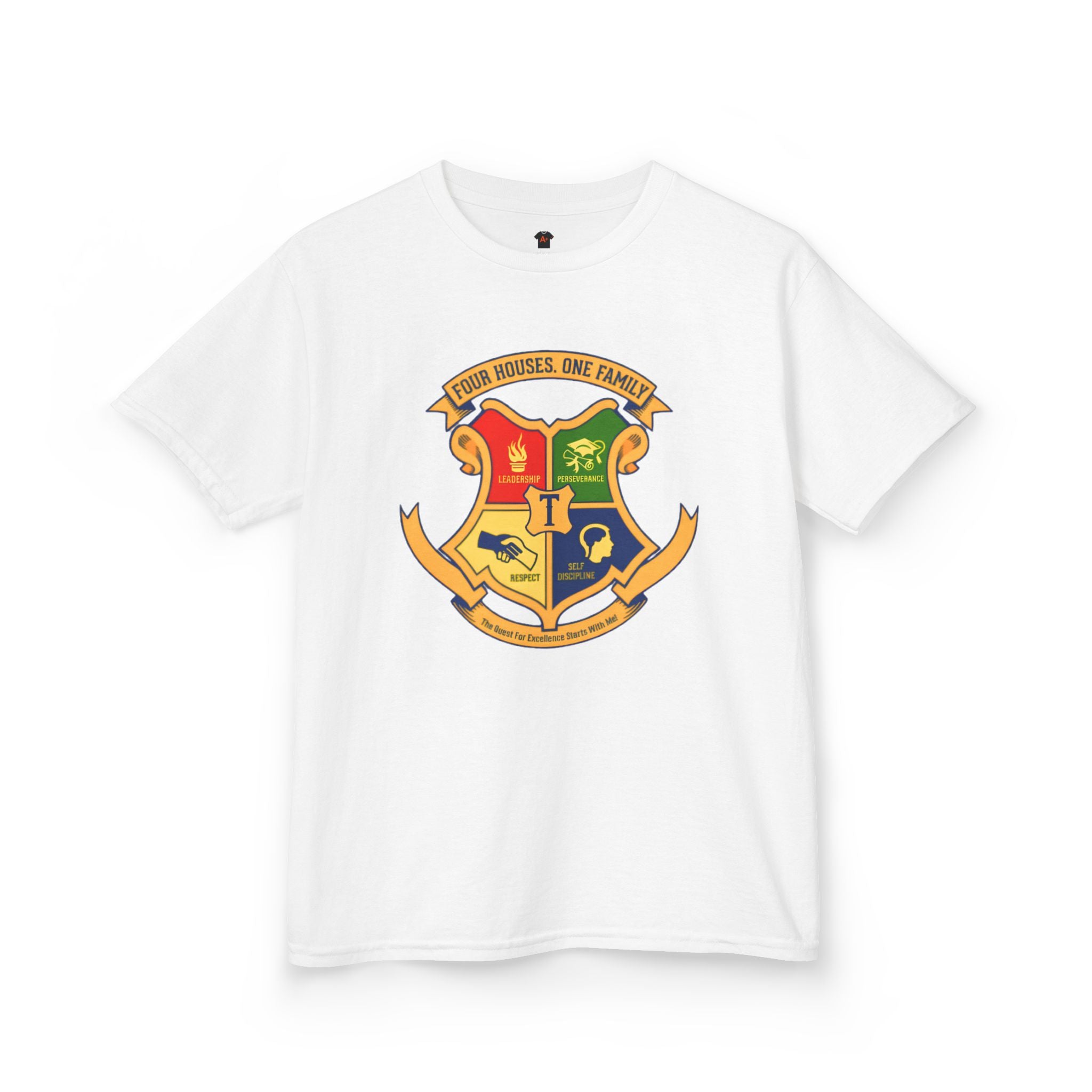 Kids Four House Crest T‑Shirt