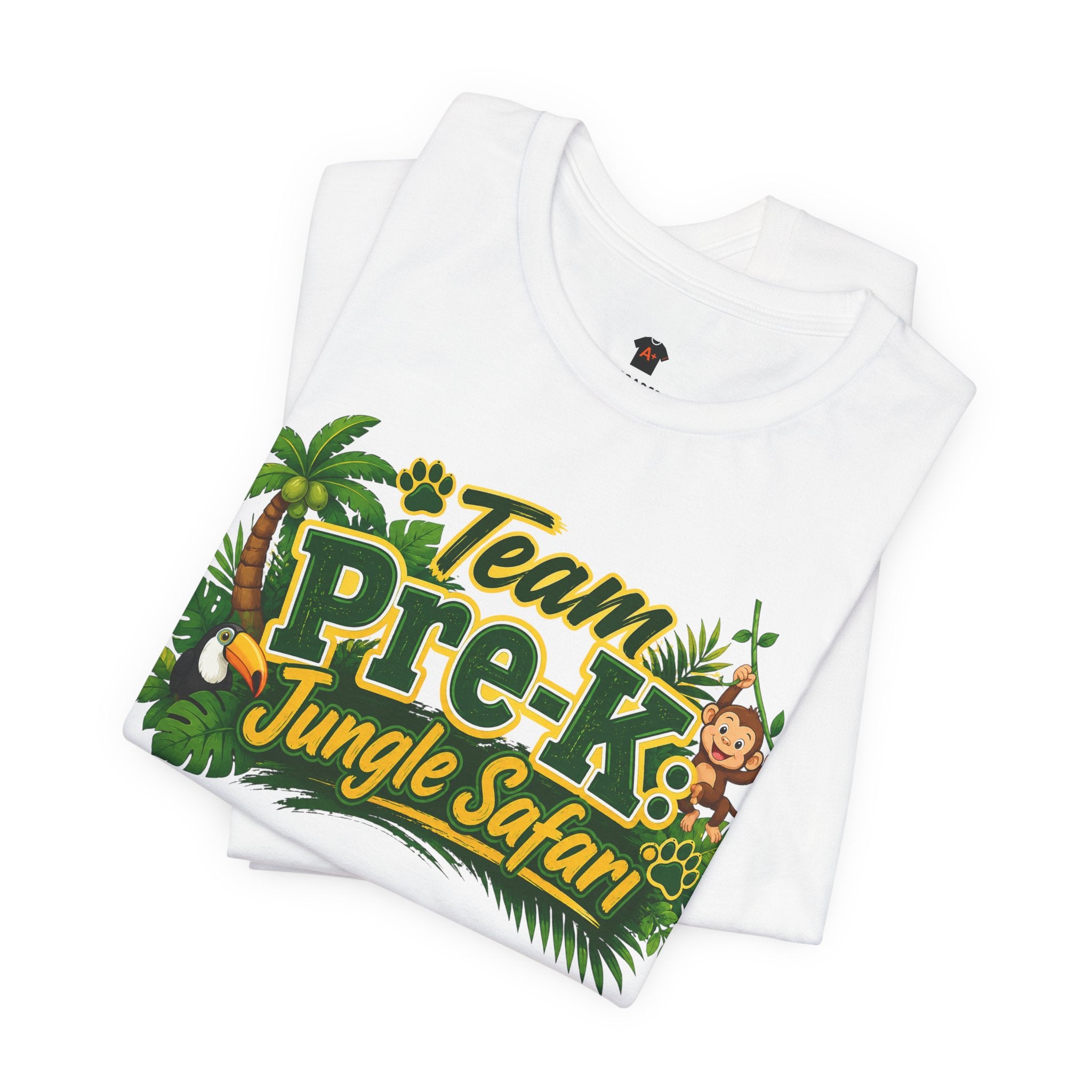 Pre-K Jungle Safari Adult T-Shirt — "The Learning Journey"