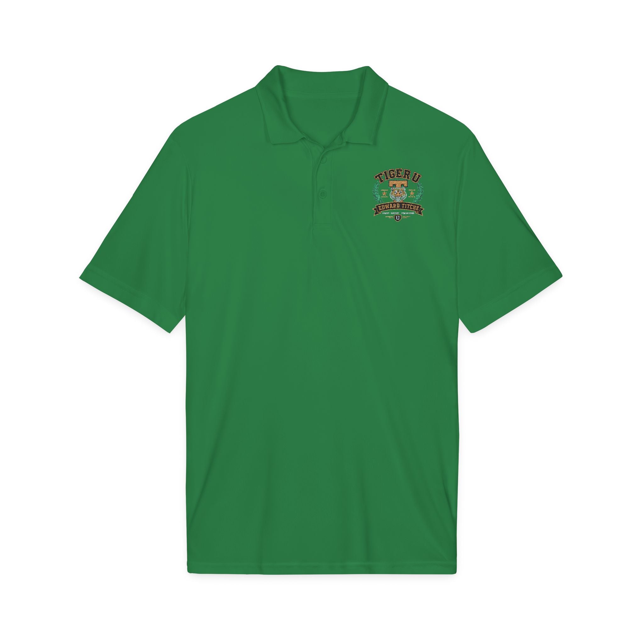 Embroidered School Crest Polo Shirt