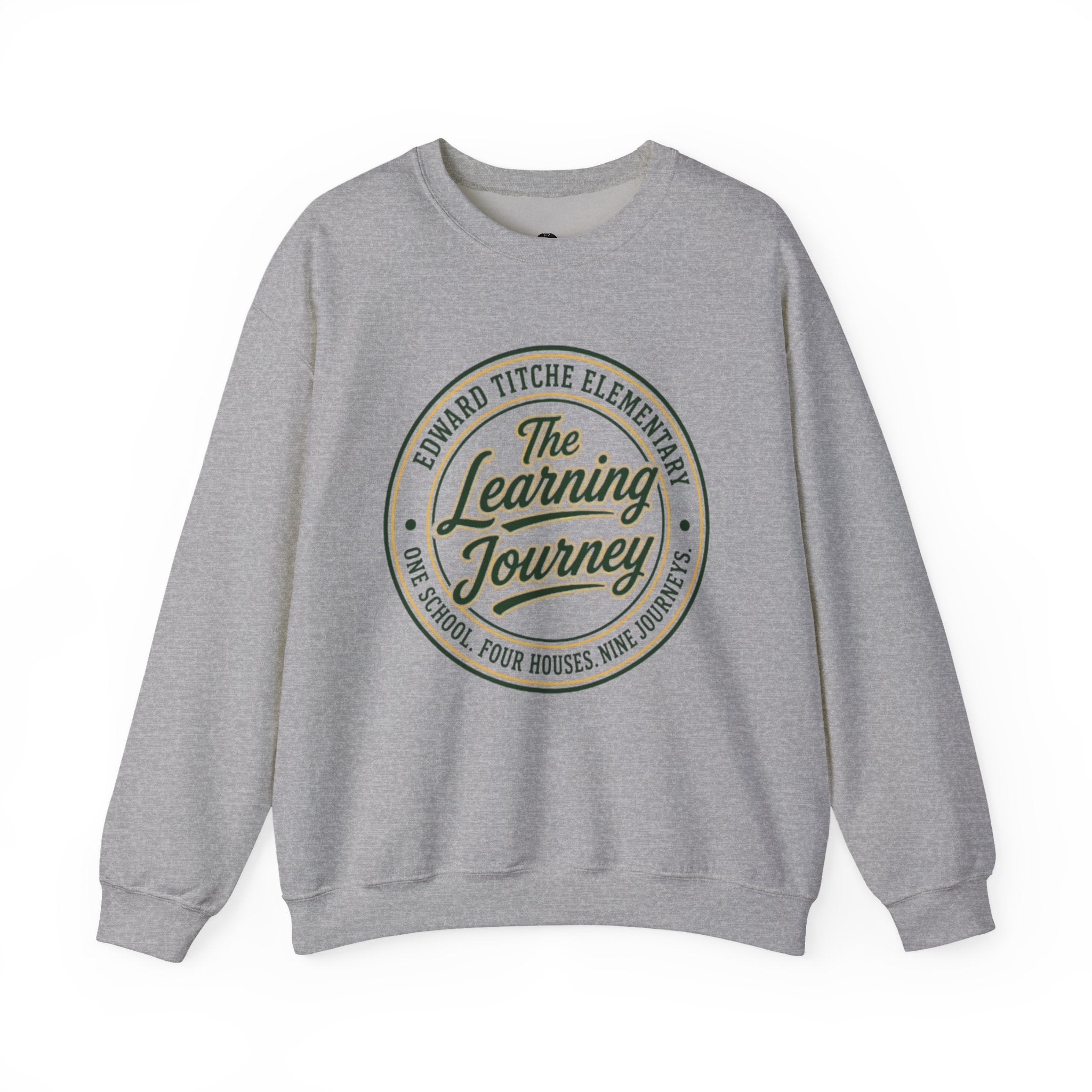 Learning Journey Crewneck Sweatshirt — Edward Titche Elementary School Spirit