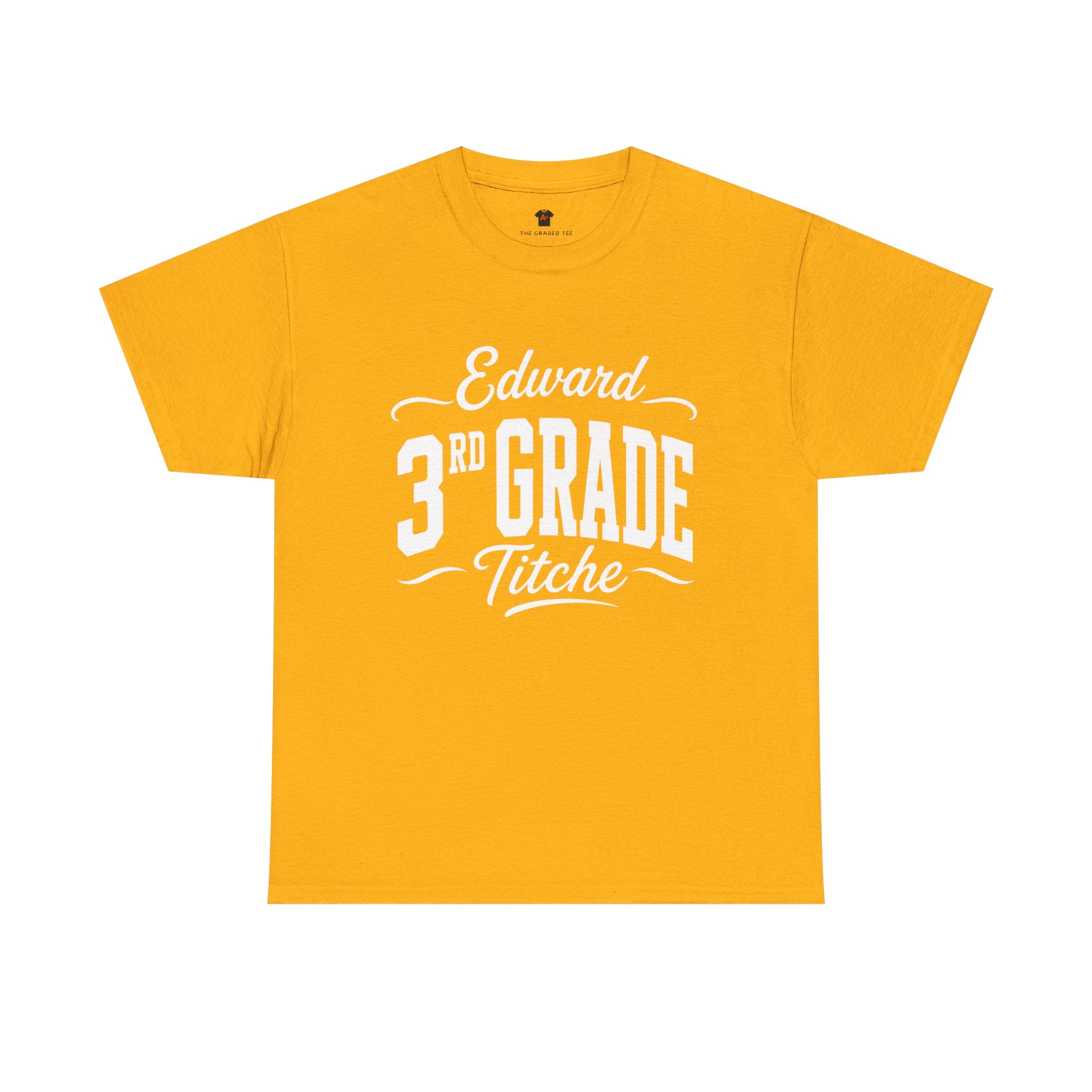 3rd Grade Adult Name T-Shirt