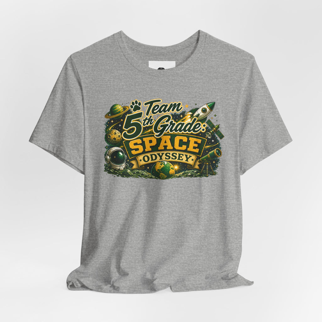 5th Grade Space Odyssey Adult T-Shirt -- "The Learning Journey"
