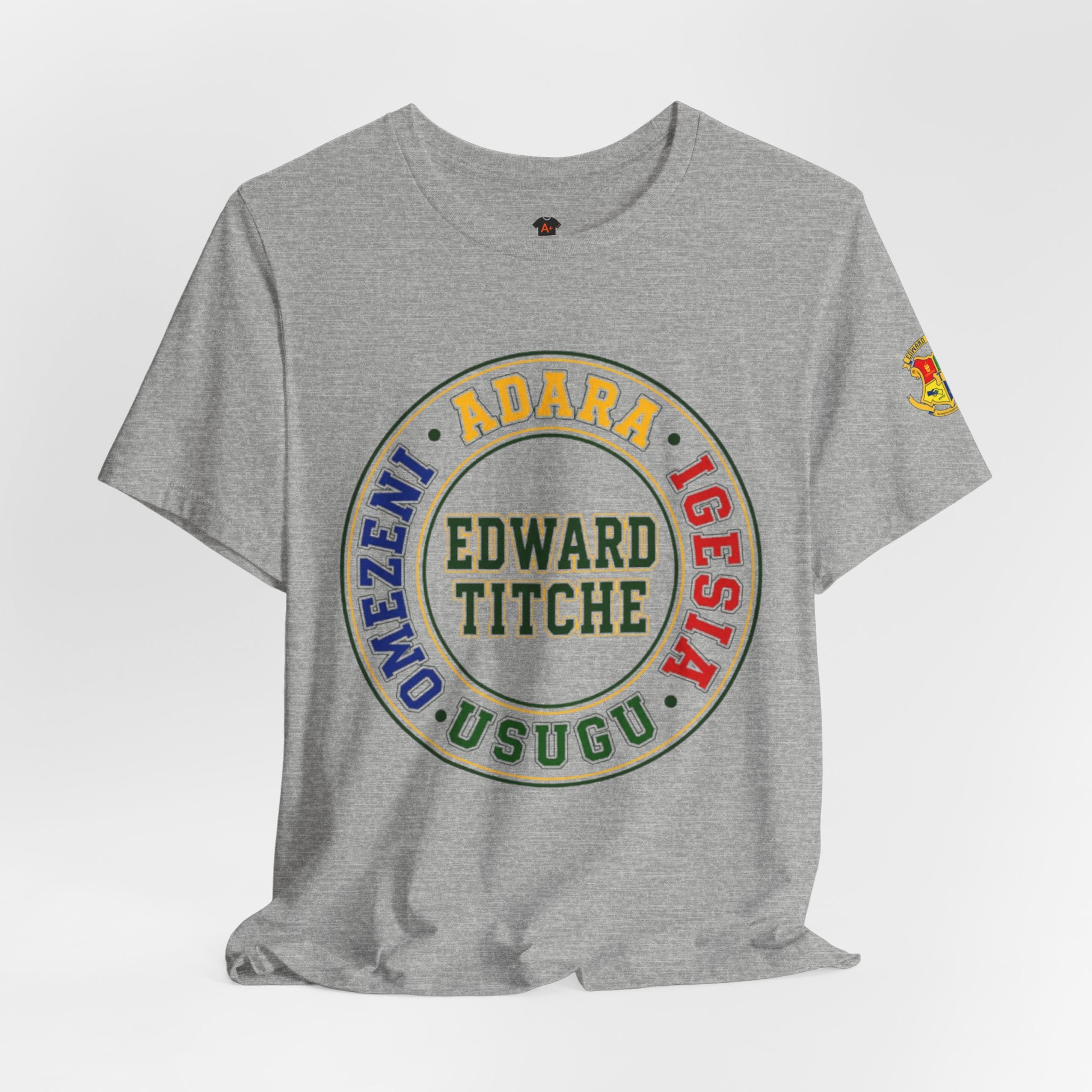 Edward Titche Adult T-Shirt —Four Houses Crest Tee