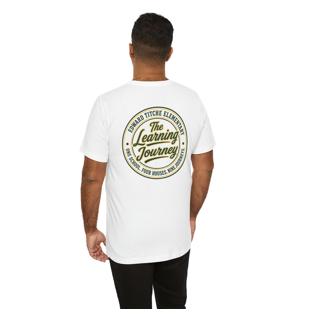 1st Grade Camping Adventure Adult T‑Shirt