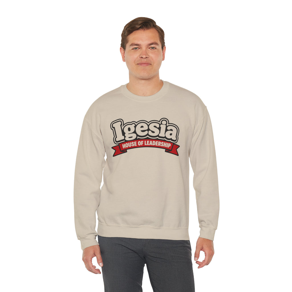 Igesia 'House of Leadership' Crewneck Adult Sweatshirt