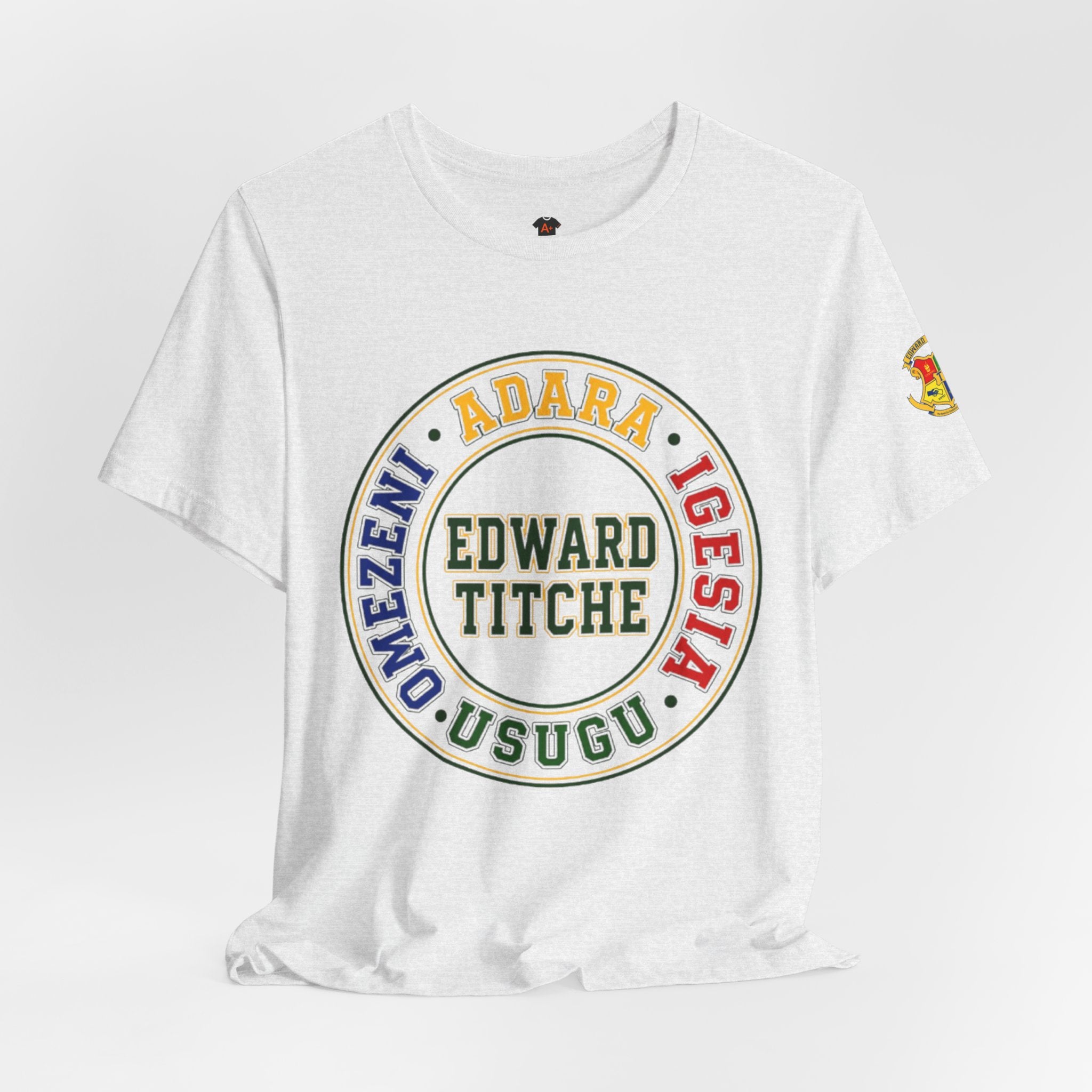 Edward Titche Adult T-Shirt —Four Houses Crest Tee