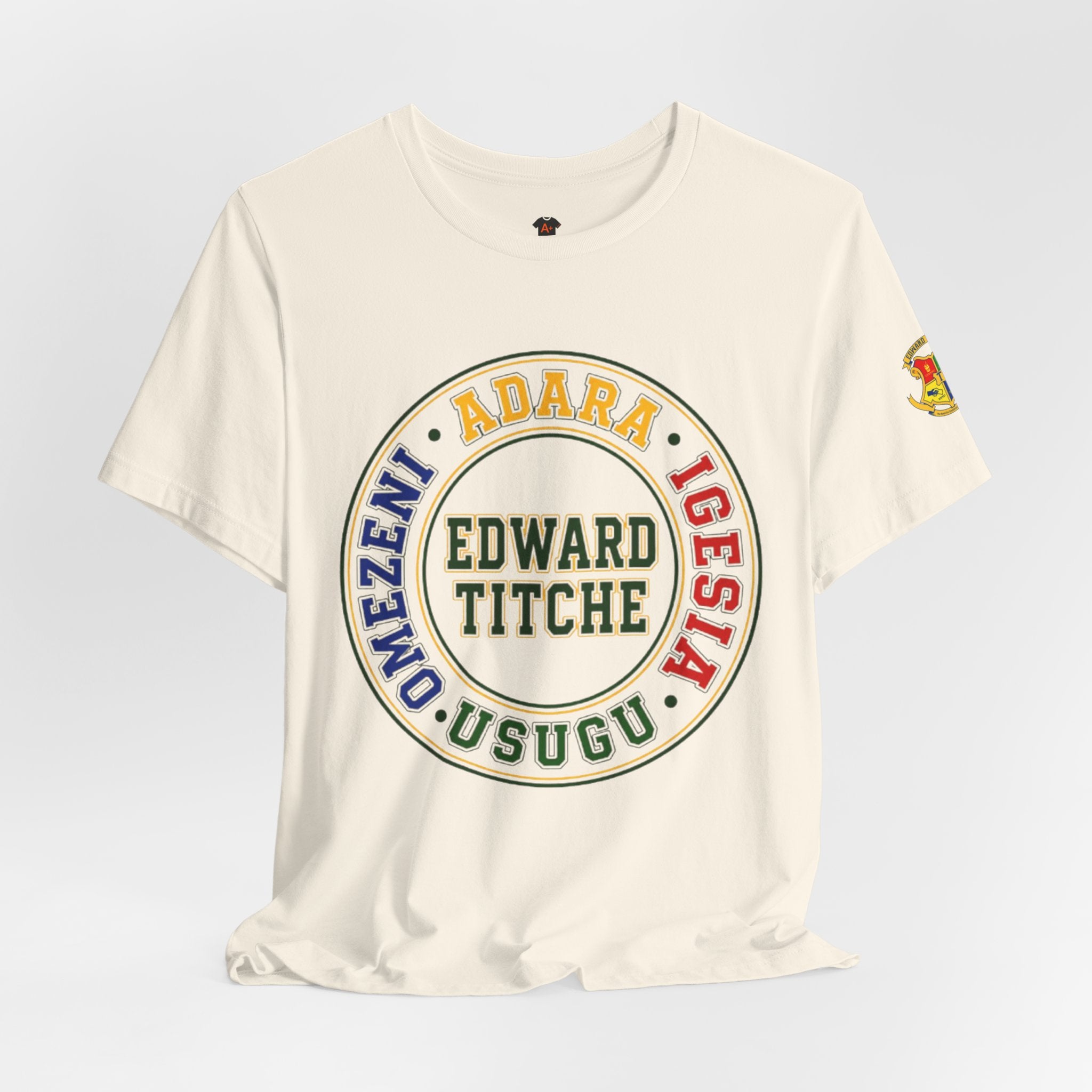 Edward Titche Adult T-Shirt —Four Houses Crest Tee