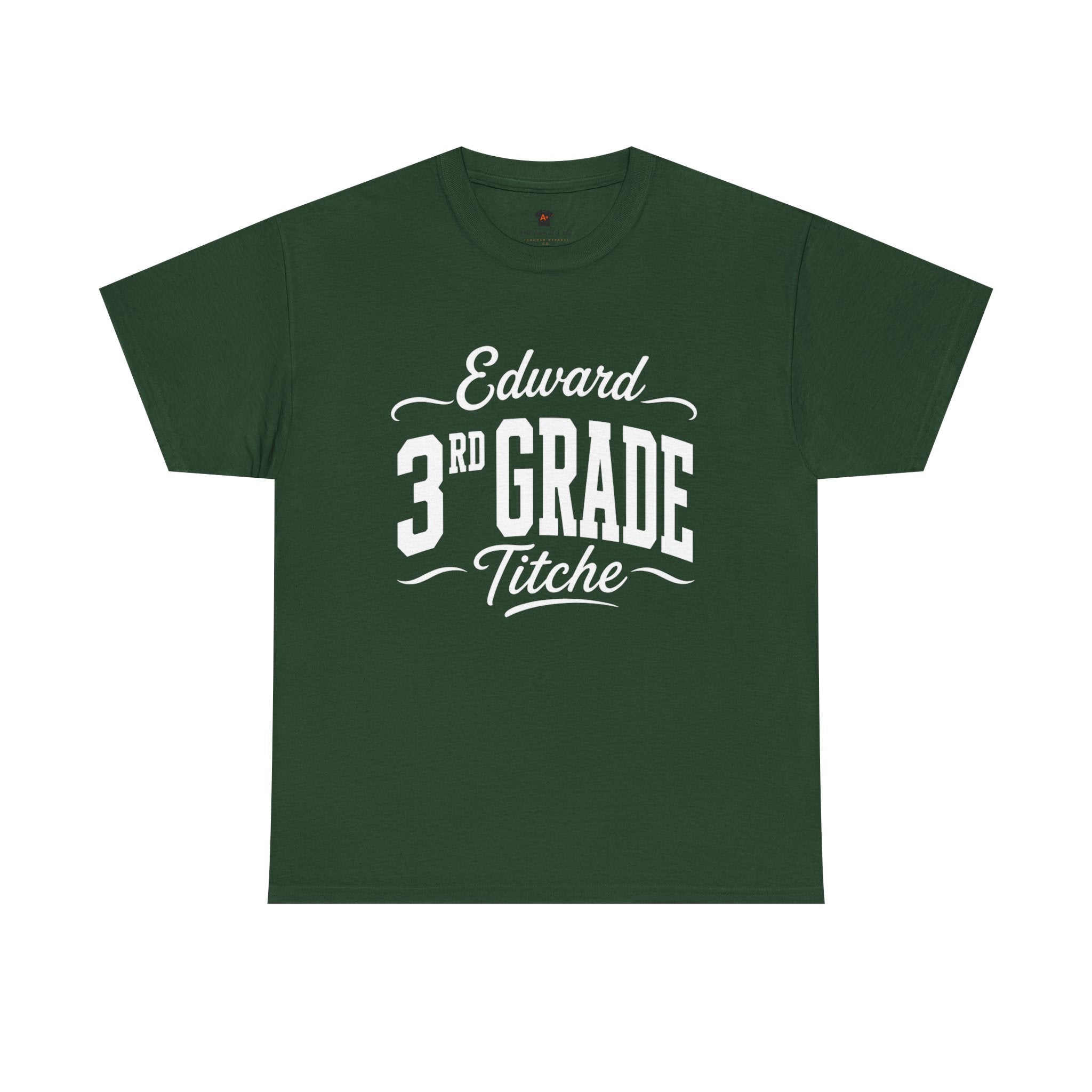 3rd Grade Adult Name T-Shirt