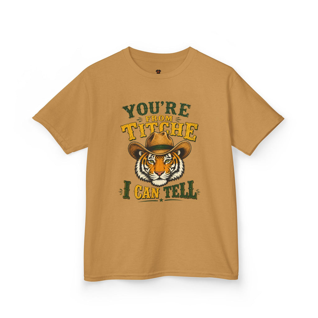 Kids Tiger Graphic Tee - "You're From Titche I Can Tell"