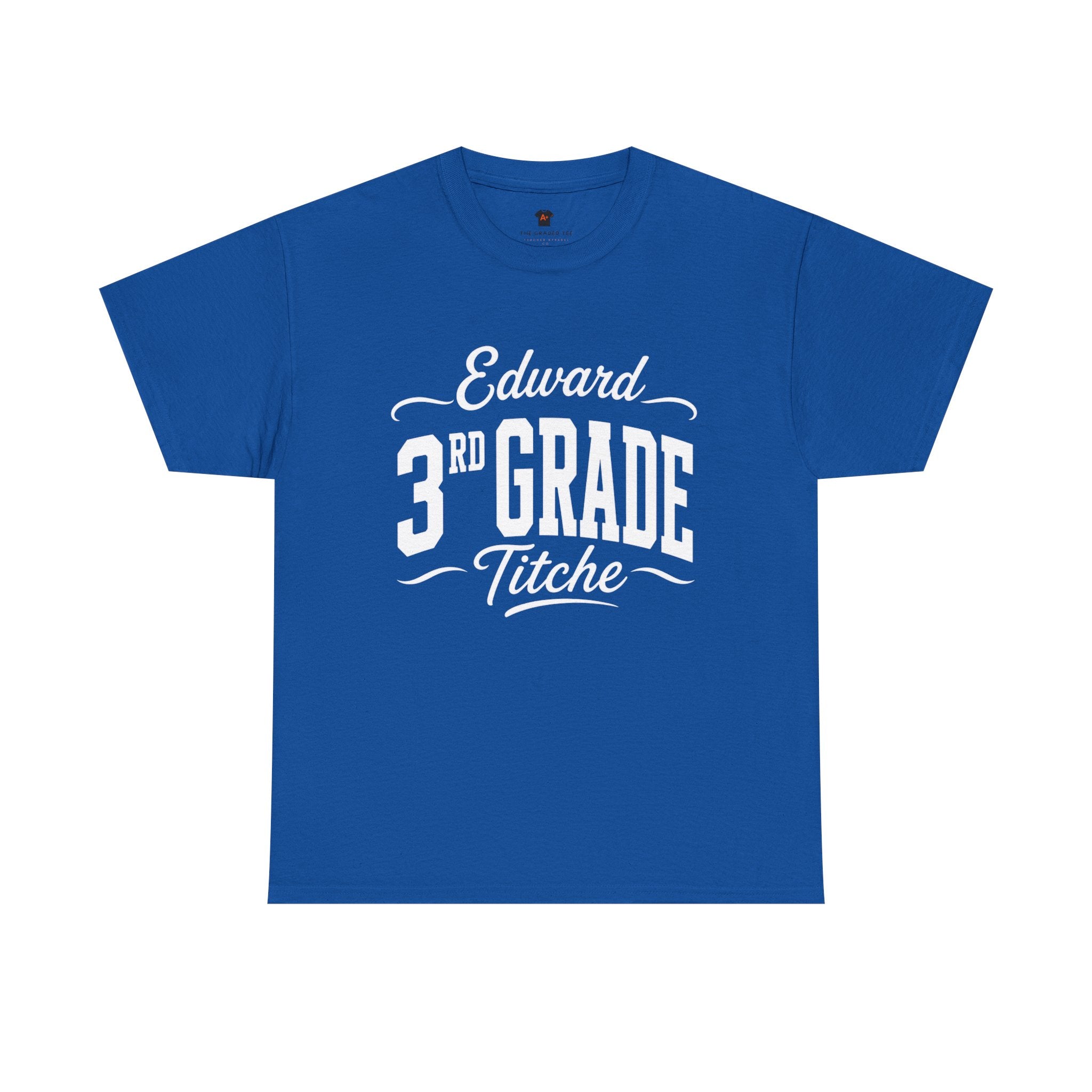 3rd Grade Adult Name T-Shirt