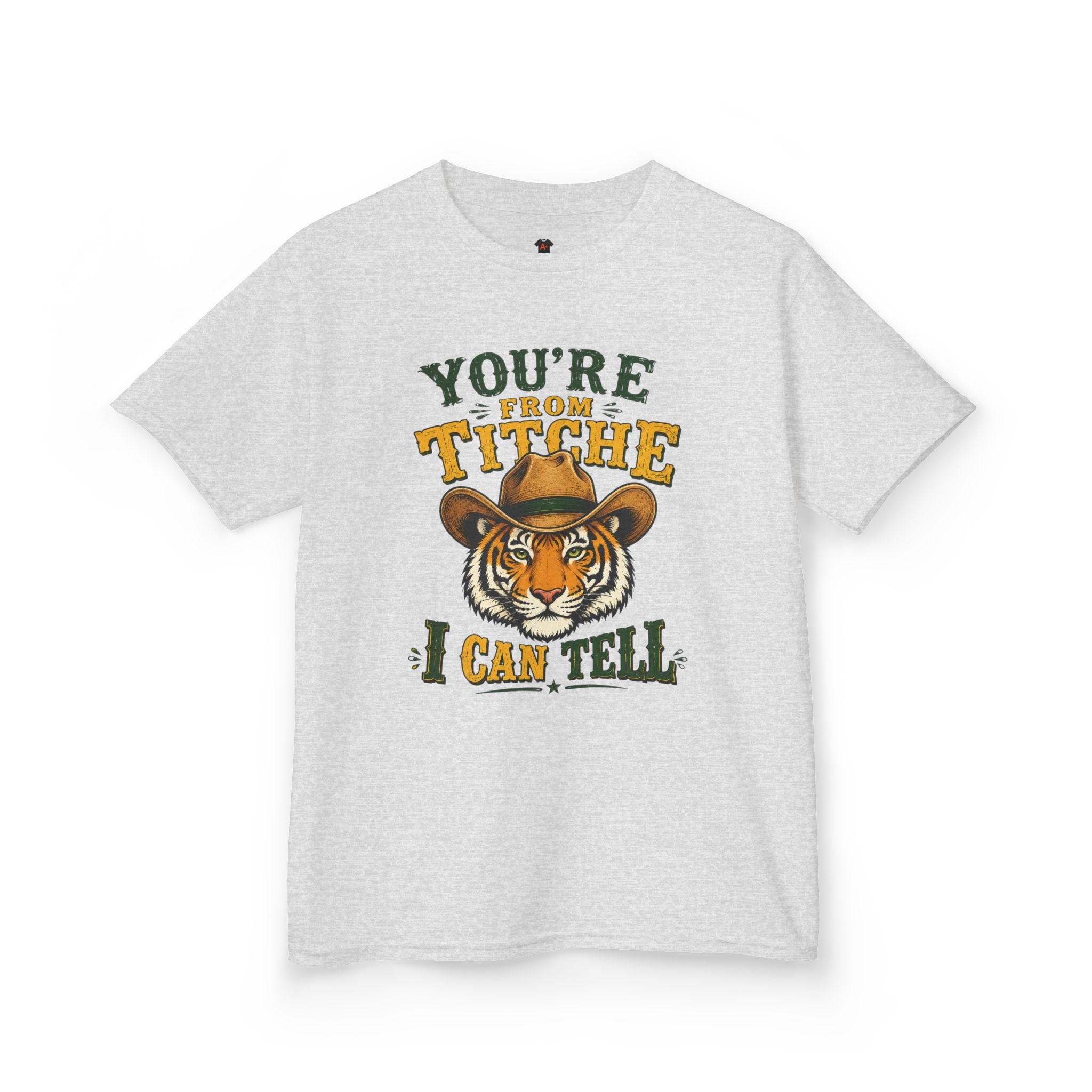 Kids Tiger Graphic Tee - "You're From Titche I Can Tell"