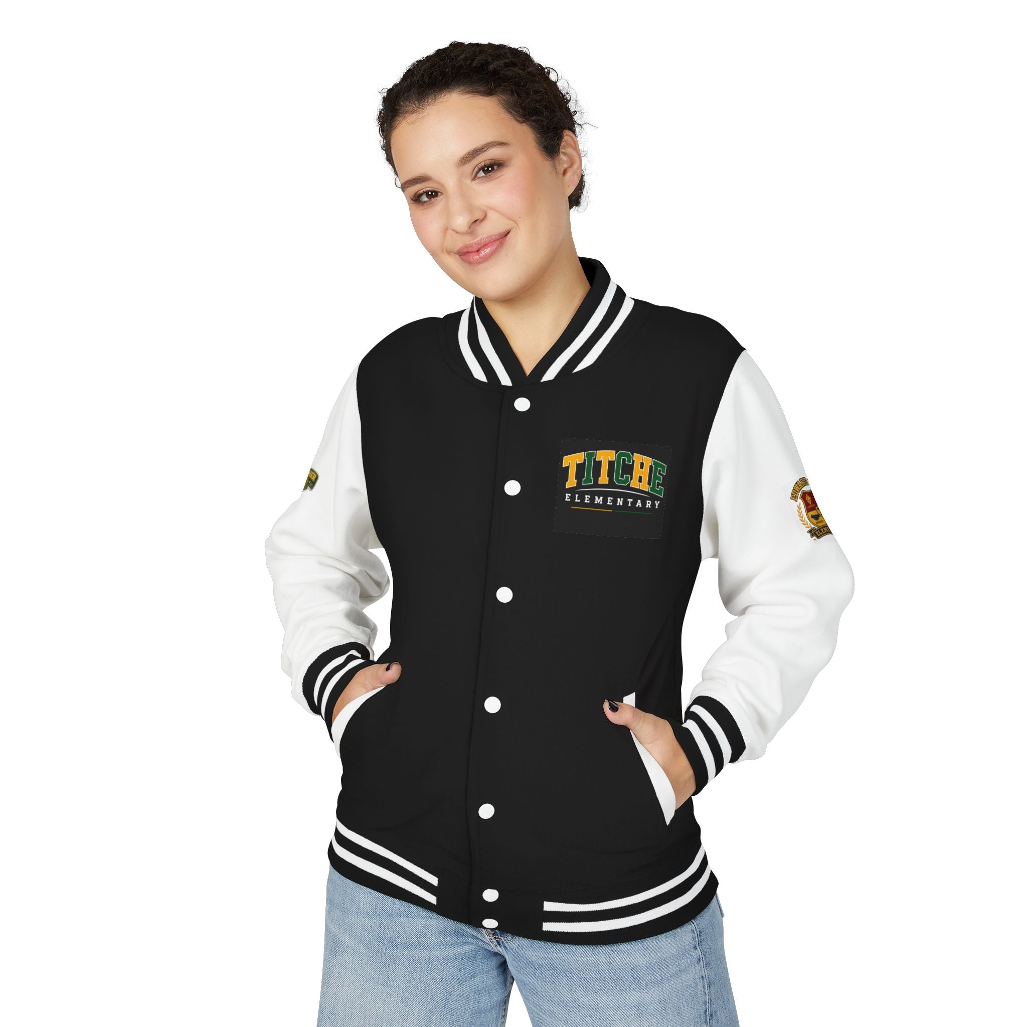 Letterman Jacket — Titche Elementary Tigers School Spirit Jacket