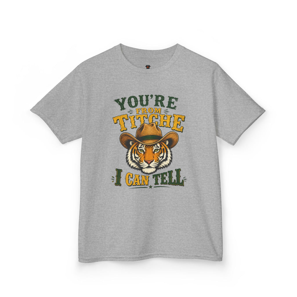 Kids Tiger Graphic Tee - "You're From Titche I Can Tell"