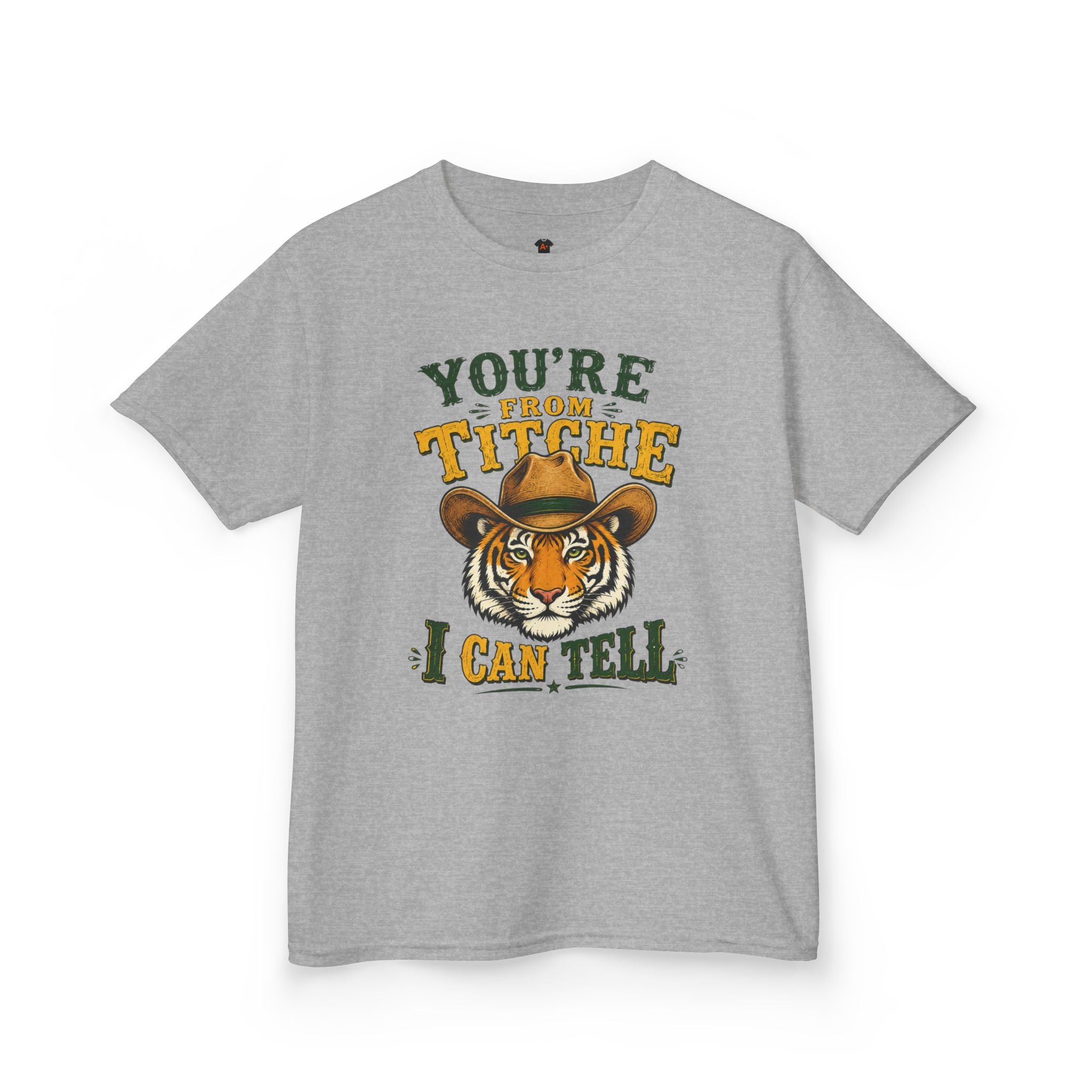 Kids Tiger Graphic Tee - "You're From Titche I Can Tell"