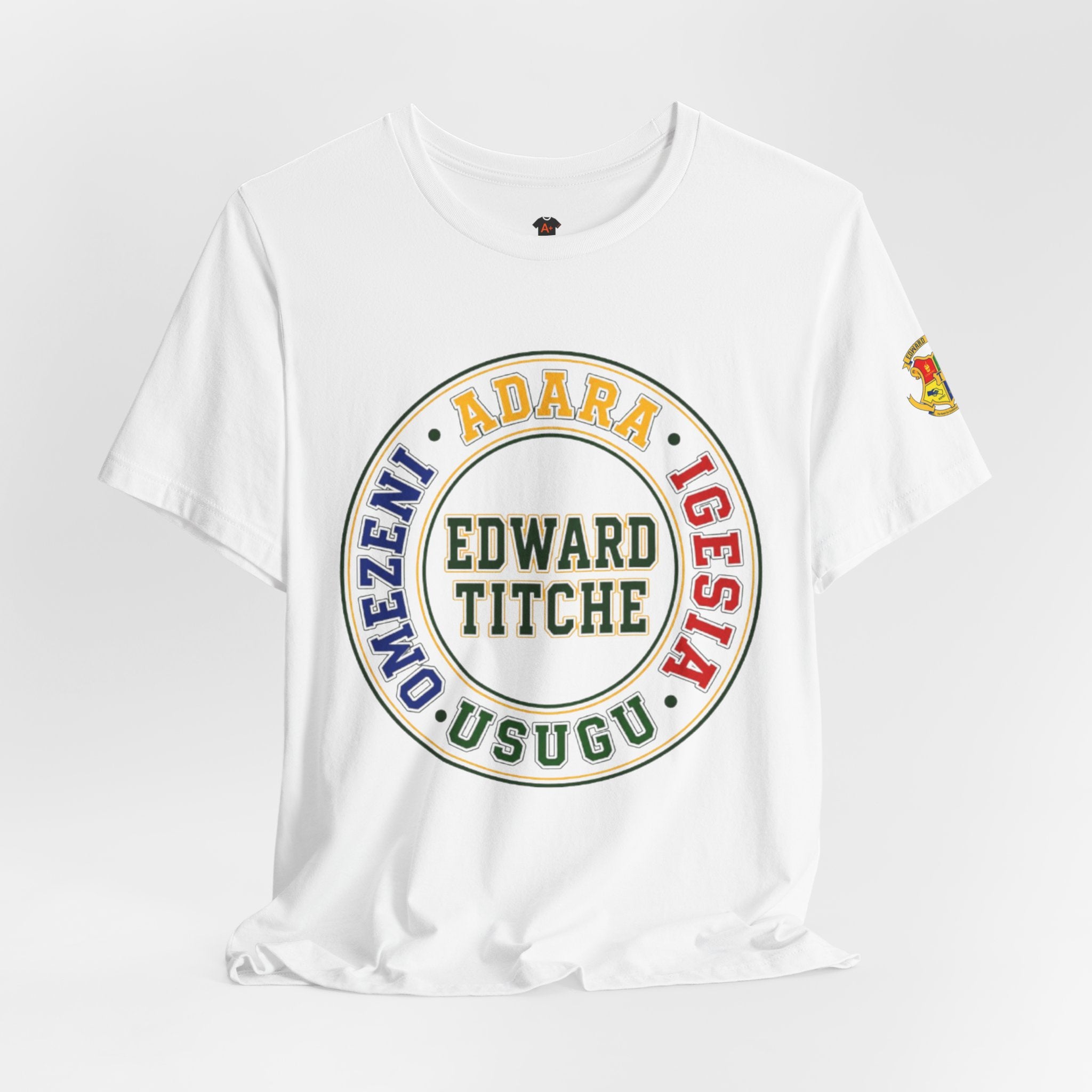 Edward Titche Adult T-Shirt —Four Houses Crest Tee