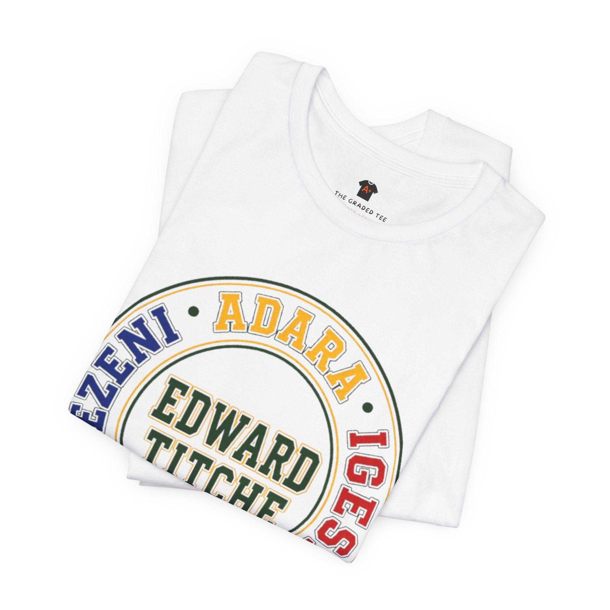 Edward Titche Adult T-Shirt —Four Houses Crest Tee