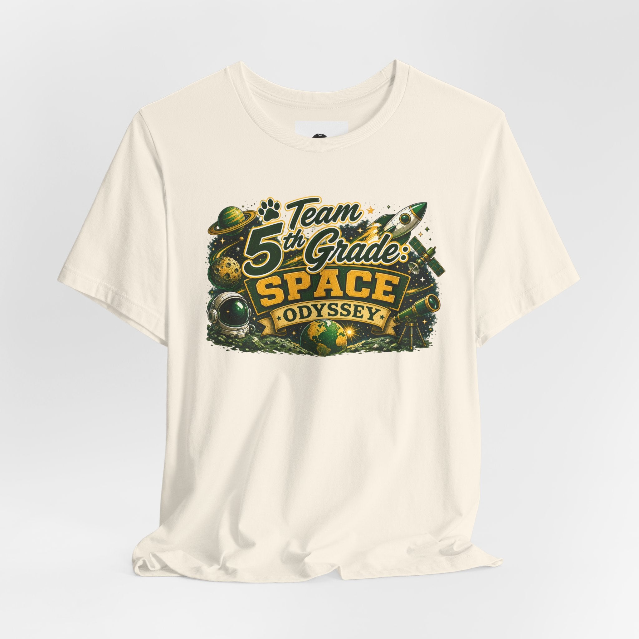 5th Grade Space Odyssey Adult T-Shirt -- "The Learning Journey"