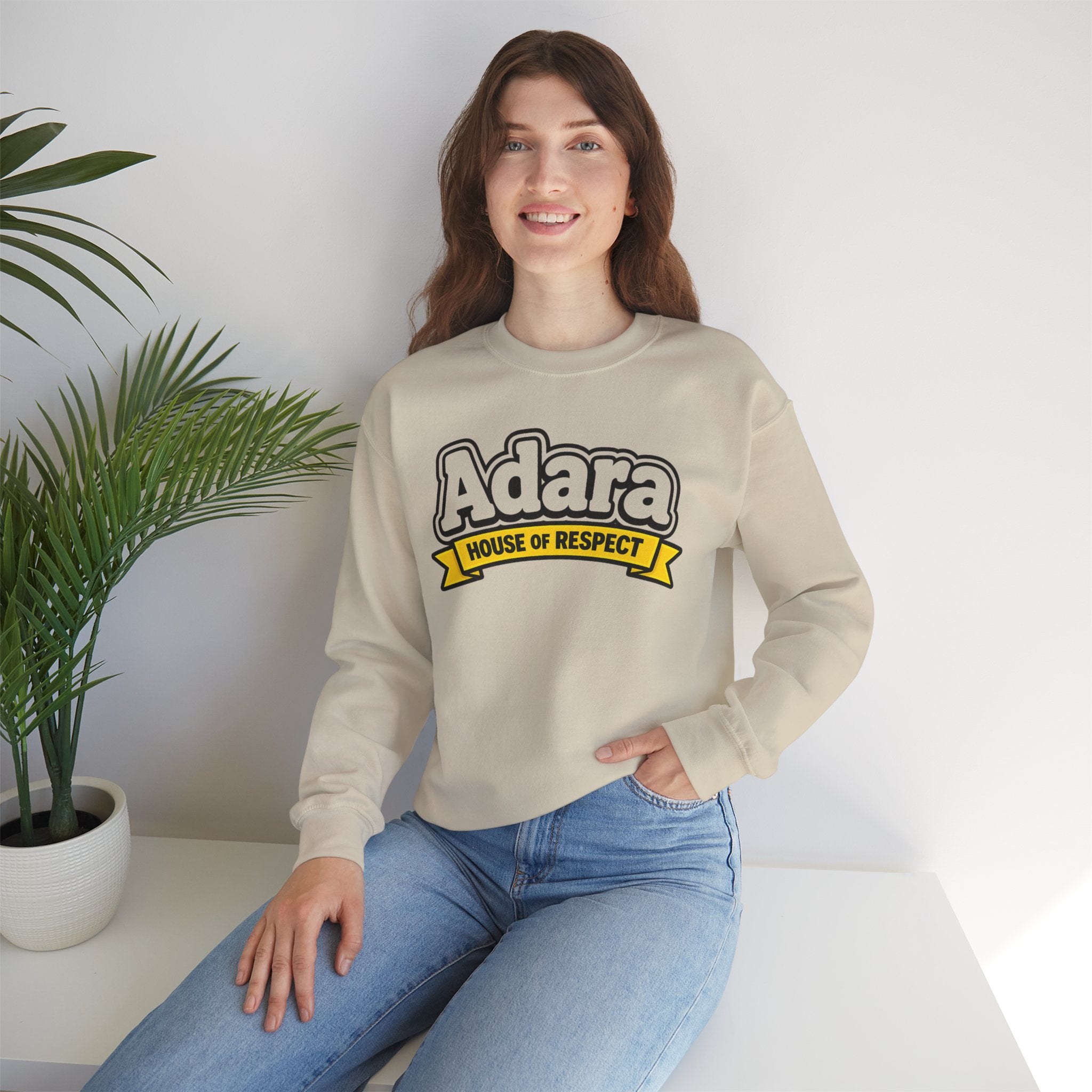 Adara "House of Respect" Crewneck Sweatshirt