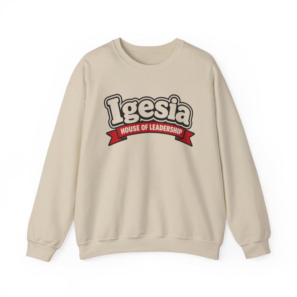 Igesia 'House of Leadership' Crewneck Adult Sweatshirt