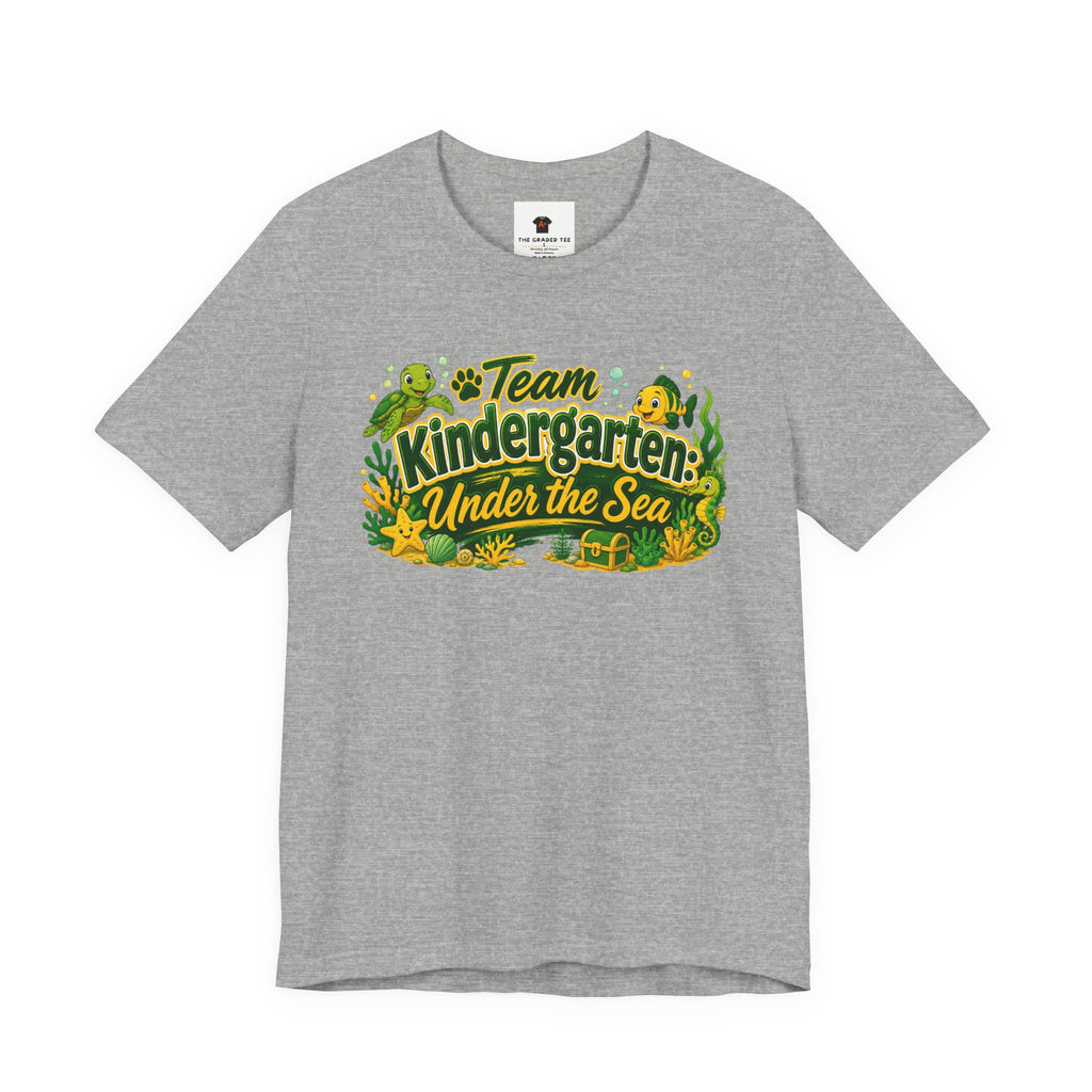 Kindergarten Under the Sea Adult T-Shirt