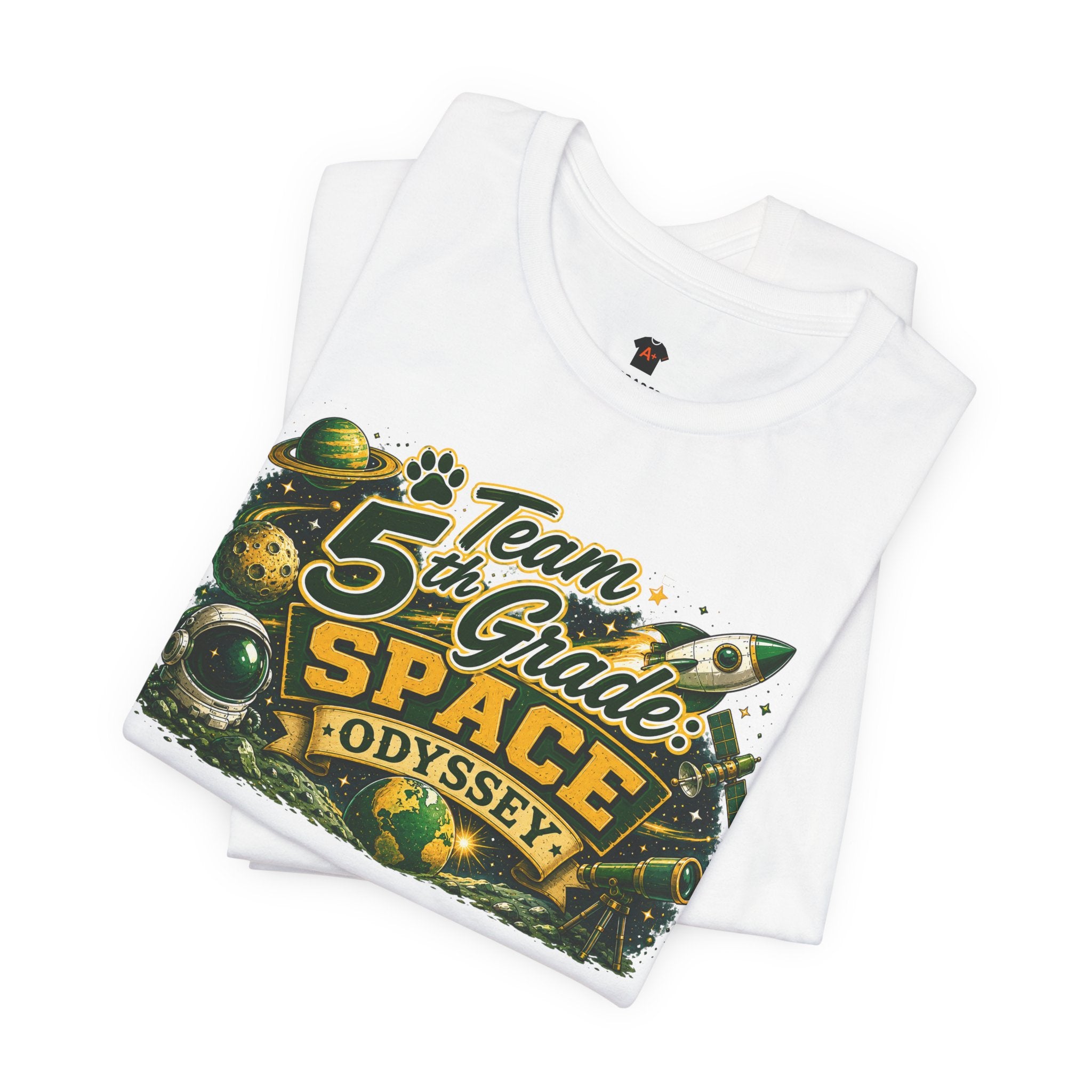 5th Grade Space Odyssey Adult T-Shirt -- "The Learning Journey"