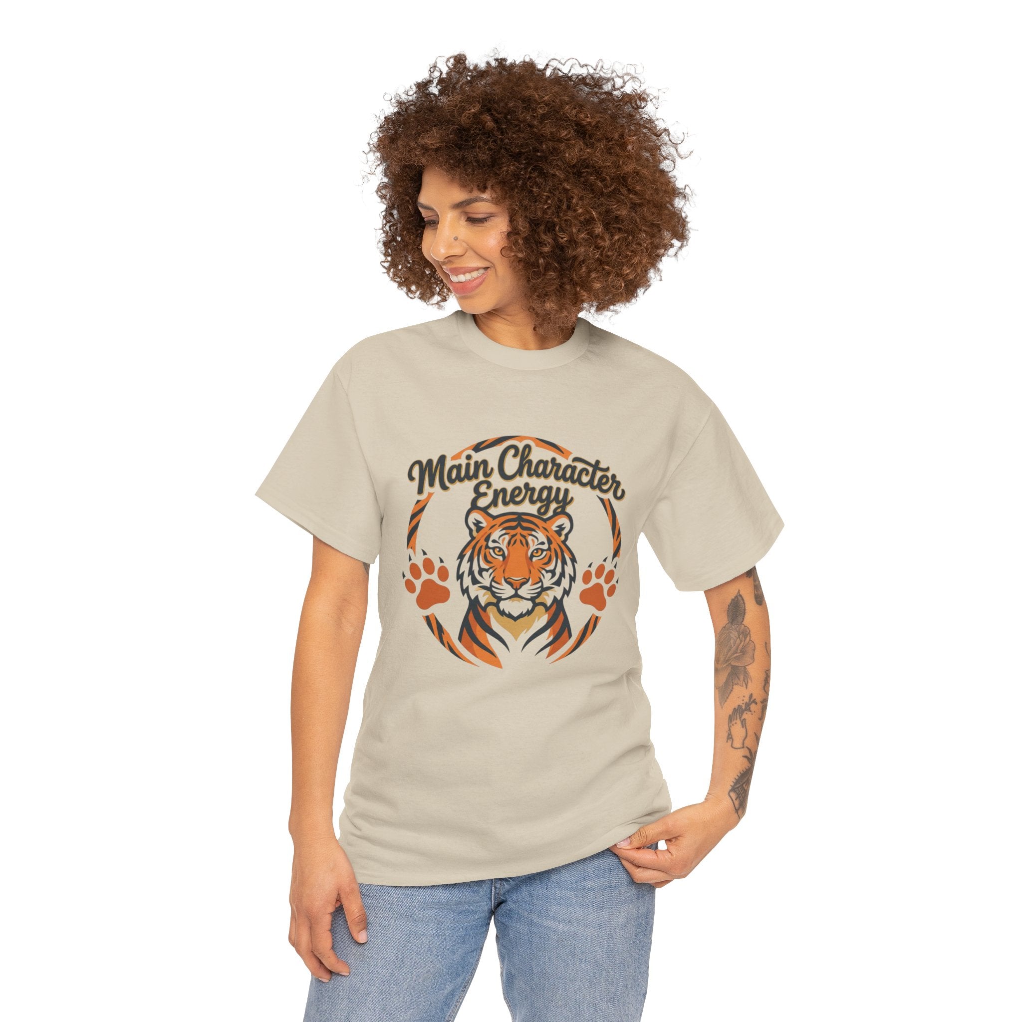Main Character Energy Tiger T-Shirt