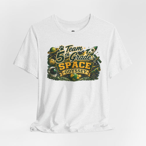 5th Grade Space Odyssey Adult T-Shirt -- "The Learning Journey"