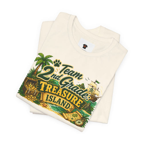 2nd Grade Treasure Island Adult T‑Shirt
