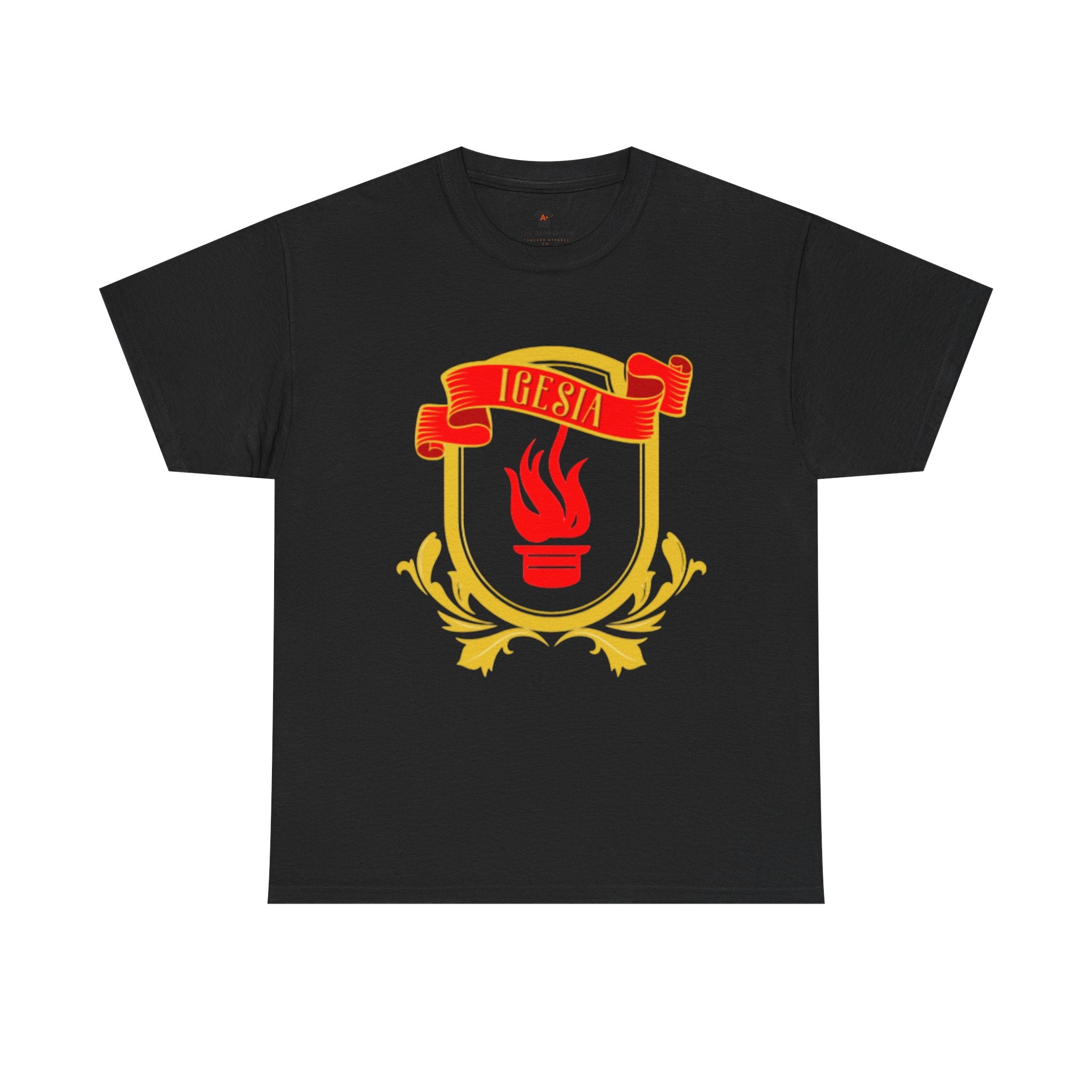 Adult T-Shirt — Igesia Crest Graphic Tee