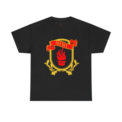 Adult T-Shirt — Igesia Crest Graphic Tee